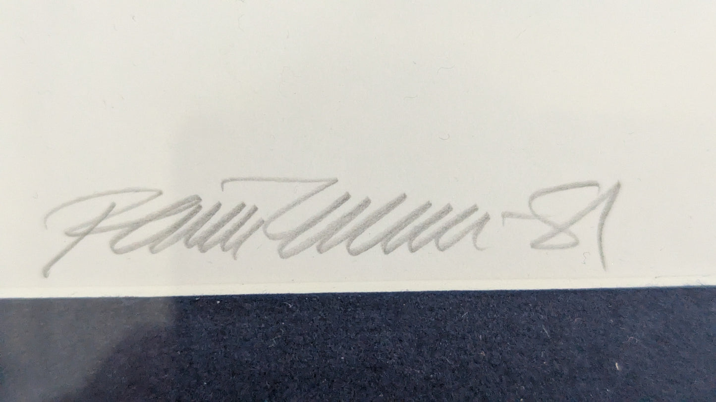 Raimo Kanerva - Signeerattu Grafiikka (1981)