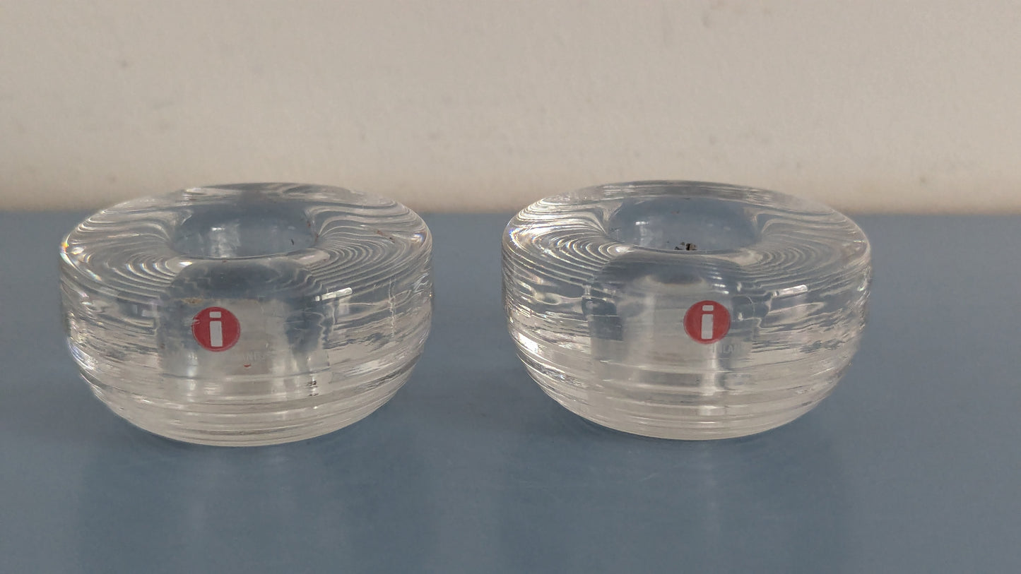 Iittala Maaru Kynttilänjalka (2kpl, 1981-1988, Tapio Wirkkala)
