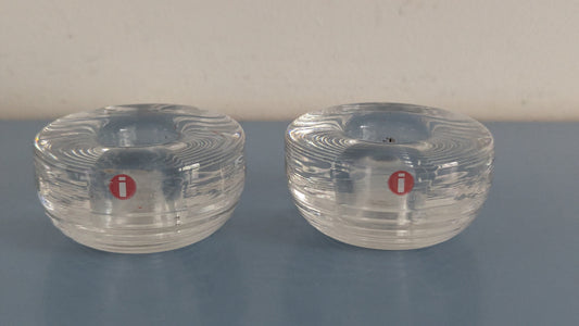 Iittala Maaru Kynttilänjalka (2kpl, 1981-1988, Tapio Wirkkala)