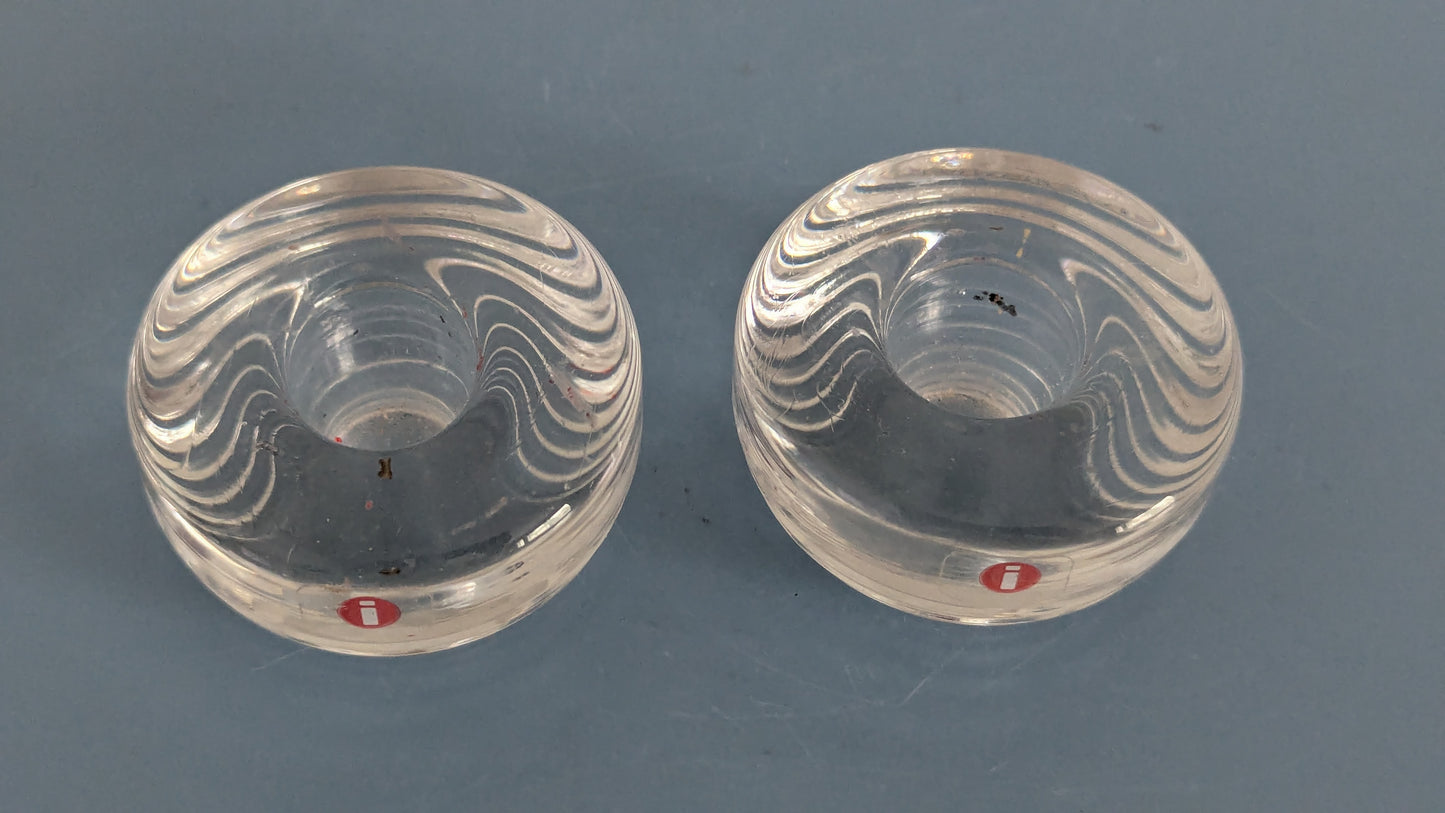 Iittala Maaru Kynttilänjalka (2kpl, 1981-1988, Tapio Wirkkala)