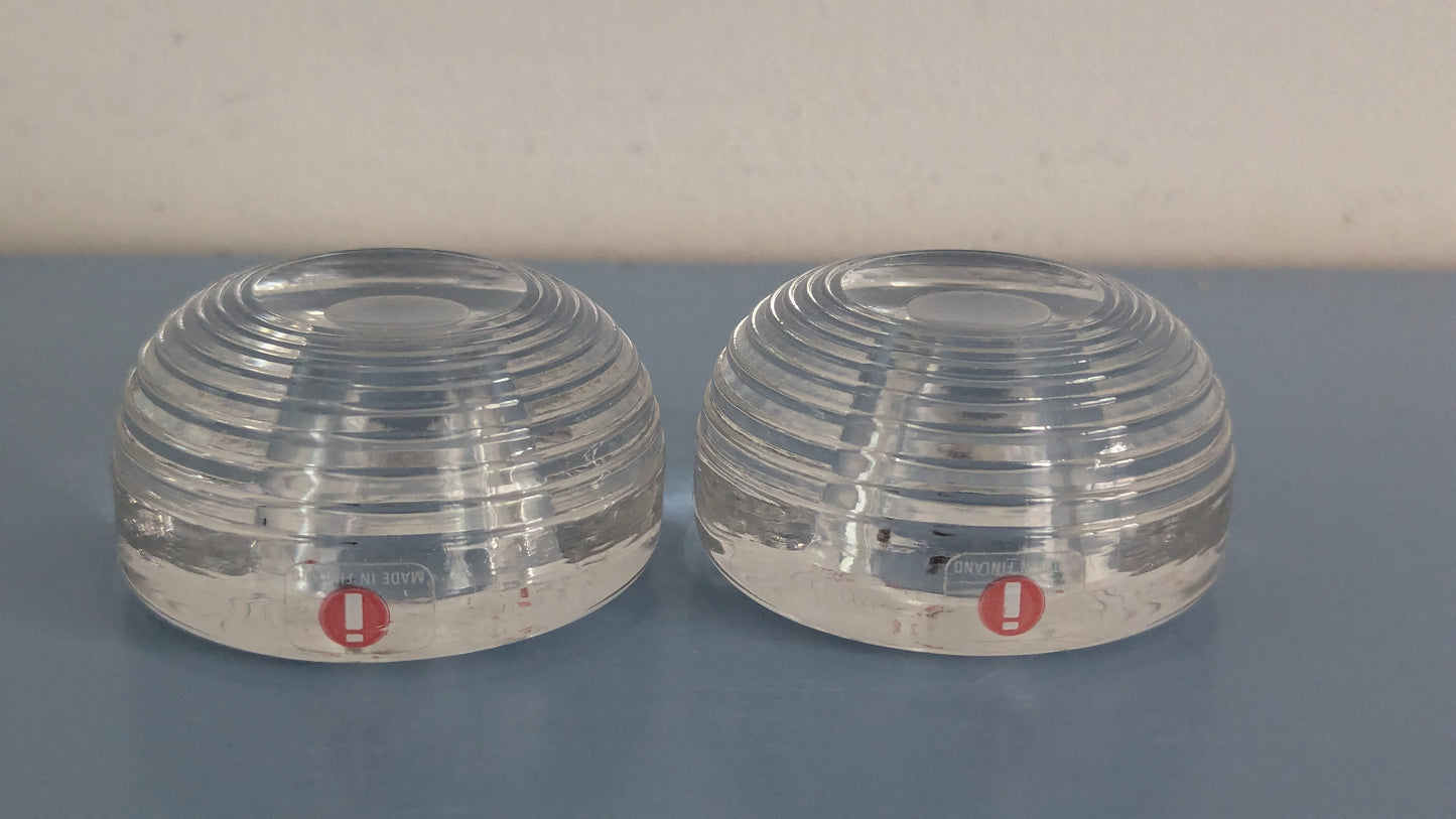 Iittala Maaru Kynttilänjalka (2kpl, 1981-1988, Tapio Wirkkala)