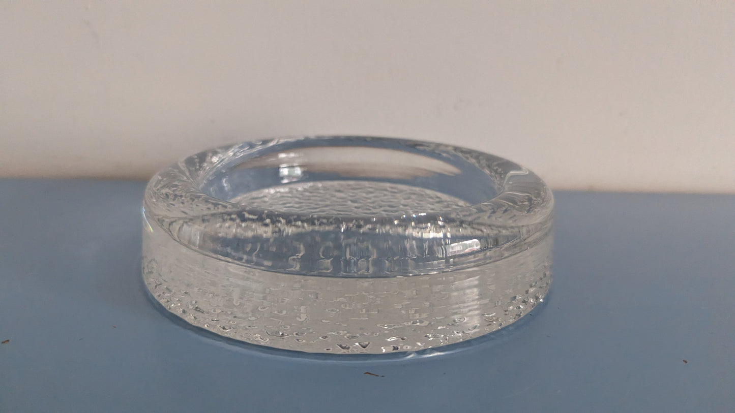 Iittala Riite Tuhkakuppi / Kynttilänalusta (1966-1987, Timo Sarpaneva)