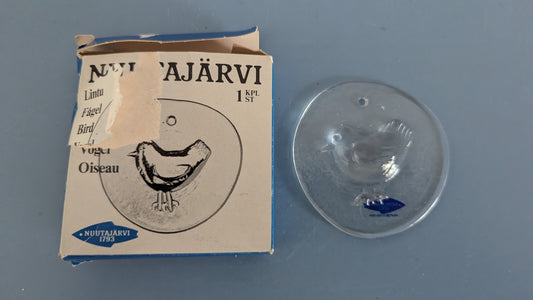 Nuutajärvi - Lintu Lasikoriste (1977-1992, Heikki Orvola, Alk. Pakkauksessa)