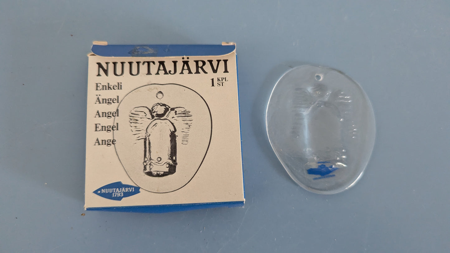 Nuutajärvi - Enkeli Lasikoriste (1977, Kerttu Nurminen, Alk. Pakkauksessa)