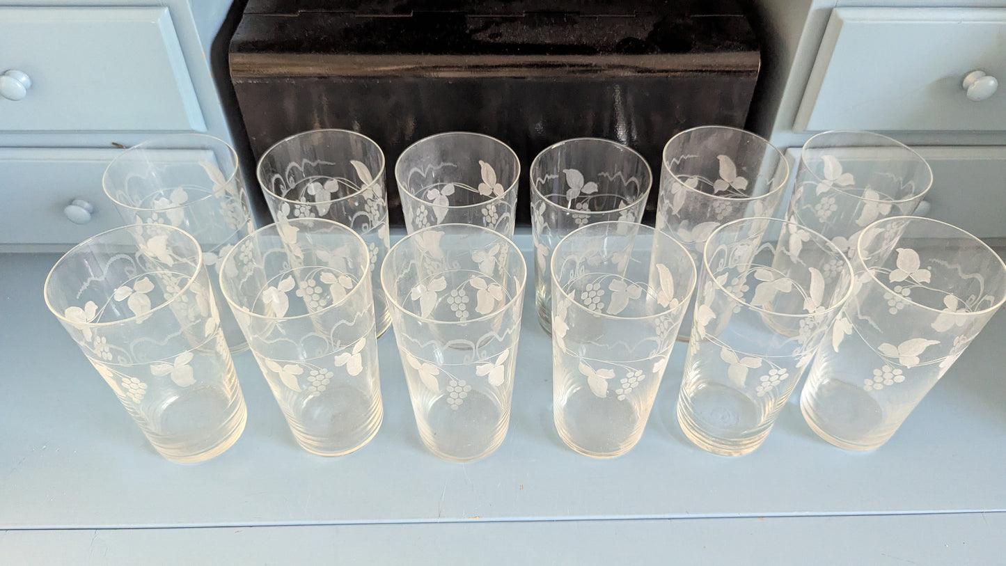 Riihimäen Lasi Savoy Juomalasi (12kpl, 30cl, 1946-1967)
