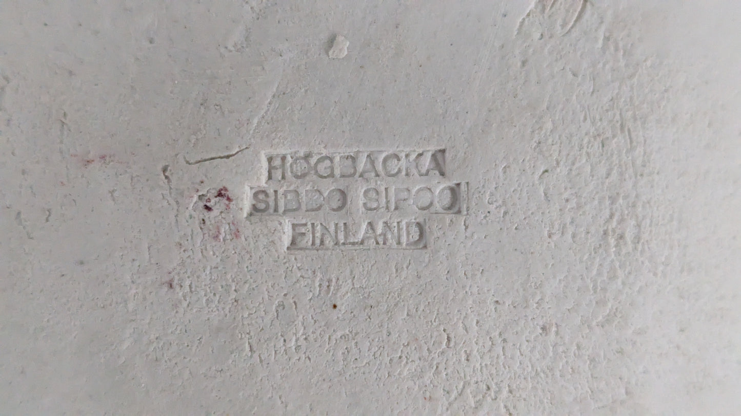 Högbacka - Puolukan- ja Katajanvarpu Seinälautanen / Seinälaatta