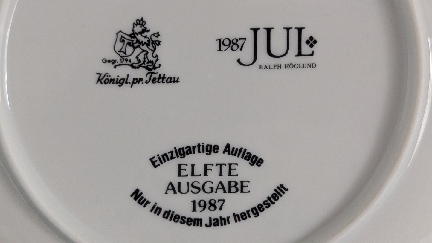 Apilanlehti / Fyrklövern - 1987 Joululautanen (Ralph Höglund)