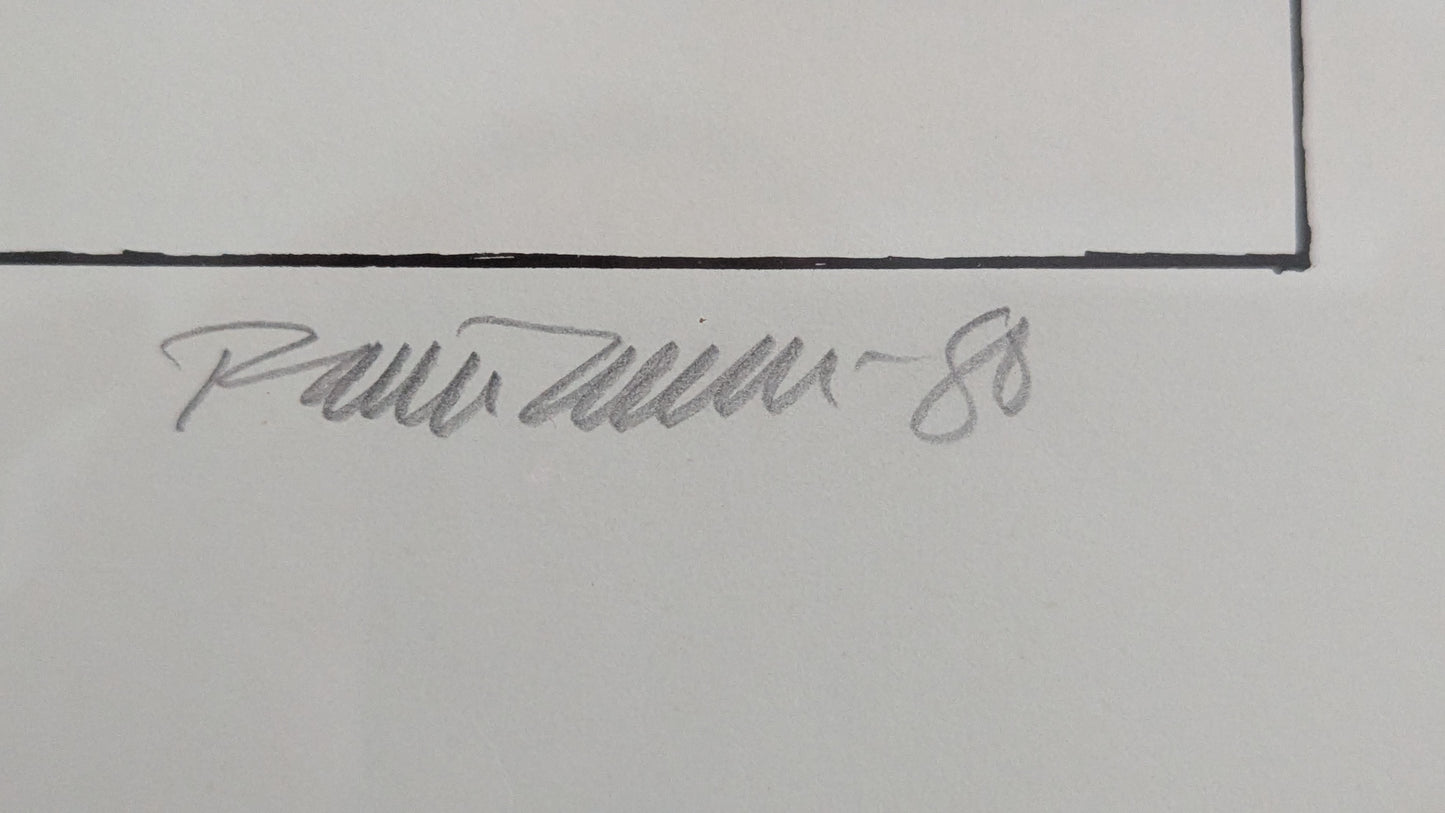 Raimo Kanerva - Signeerattu Grafiikka (1980)