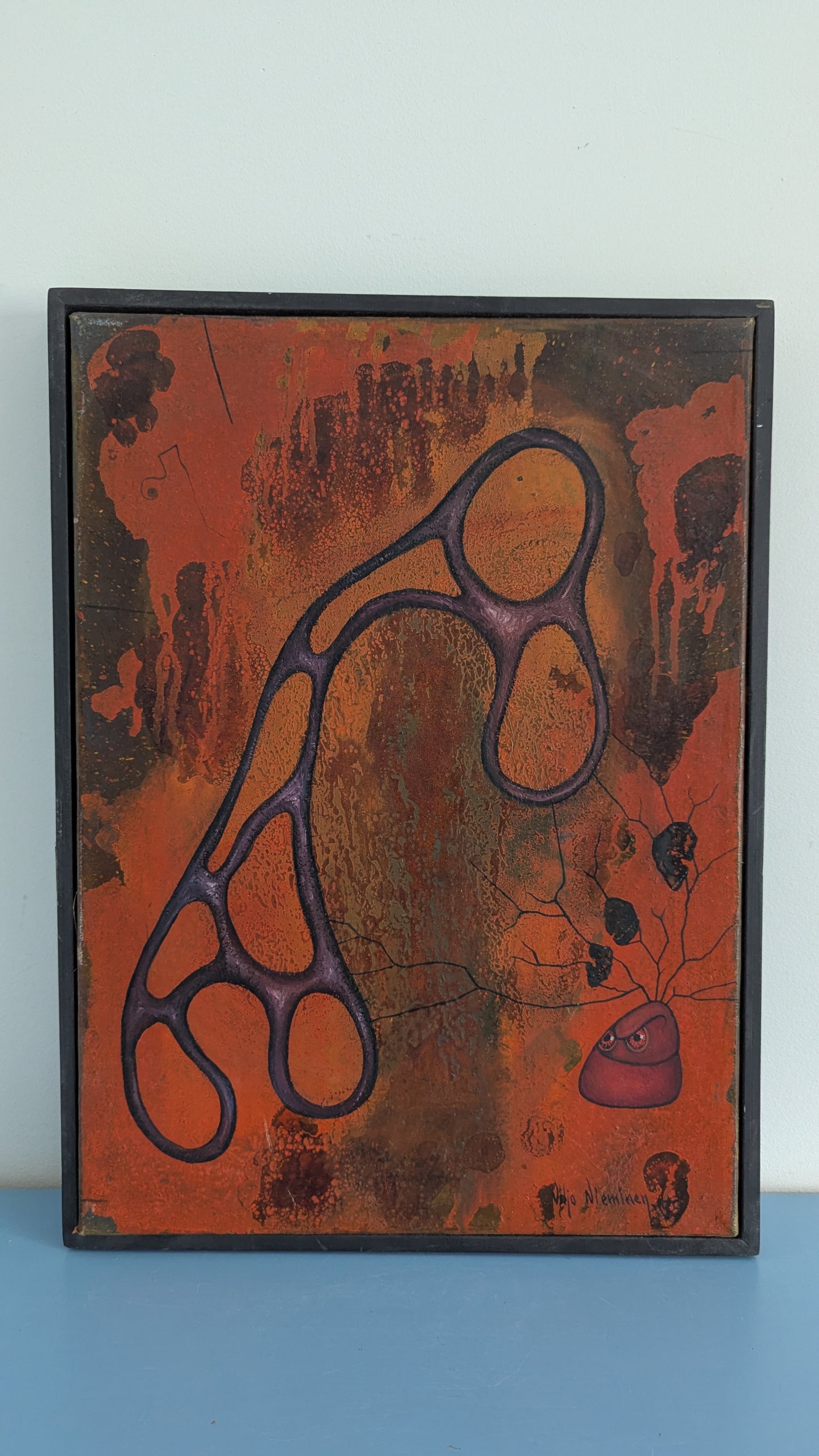 Viljo Nieminen - Signeerattu Öljyvärimaalaus (1959)