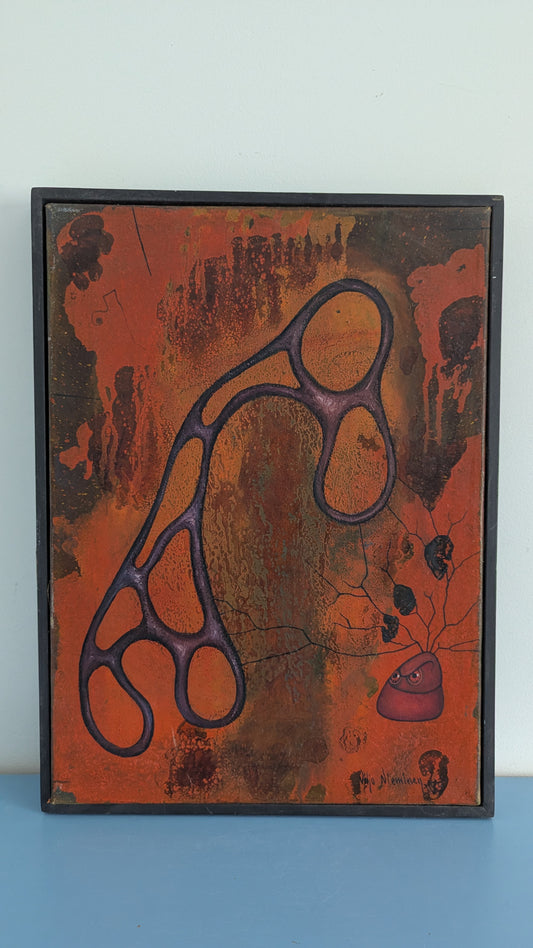 Viljo Nieminen - Signeerattu Öljyvärimaalaus (1959)