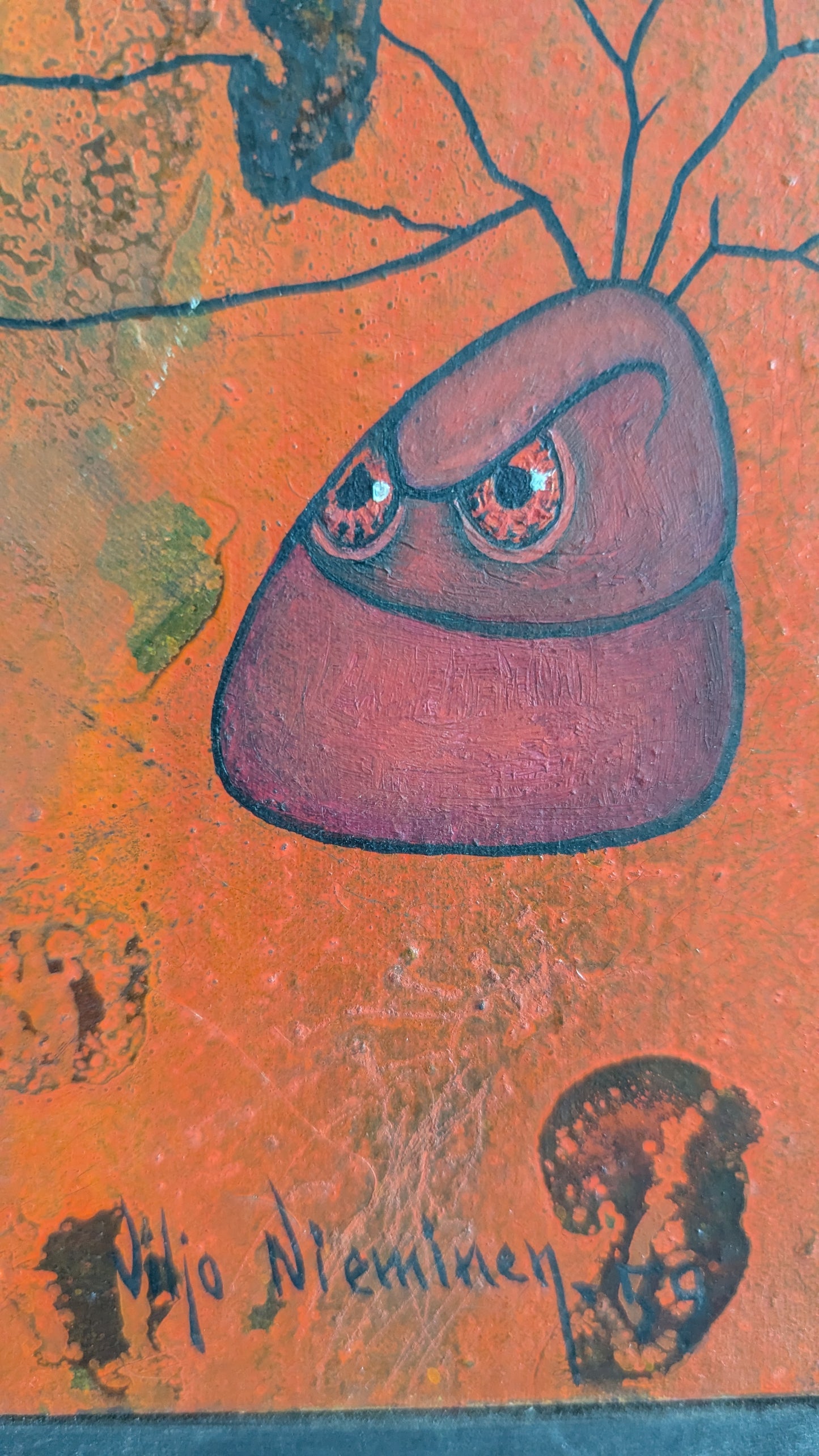 Viljo Nieminen - Signeerattu Öljyvärimaalaus (1959)