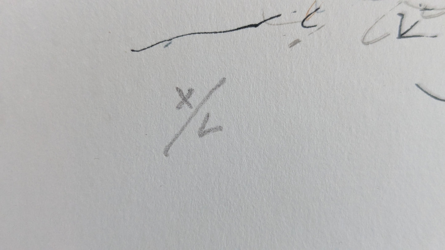 Raimo Kanerva - Signeerattu Grafiikka (10/50, 1998)