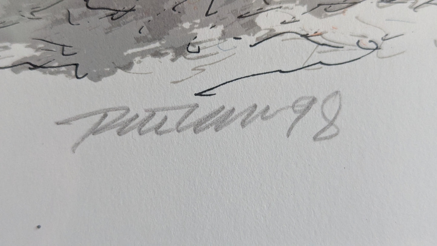 Raimo Kanerva - Signeerattu Grafiikka (10/50, 1998)
