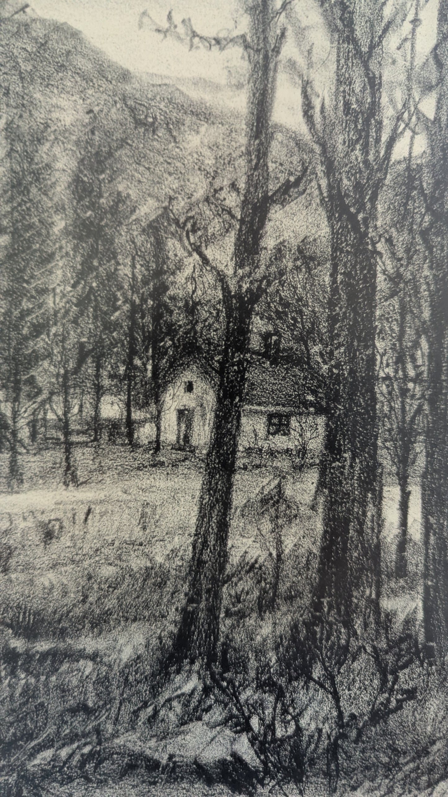 Aukusti Tuhka - Signeerattu Litografia (1950)