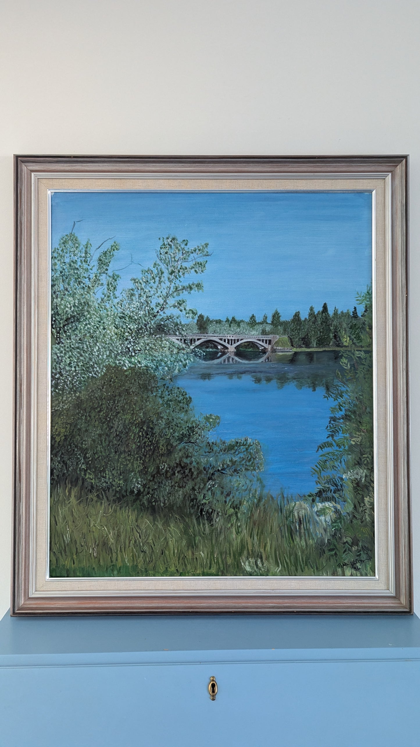 Pekka - Signeerattu Öljyvärimaalaus (1996)