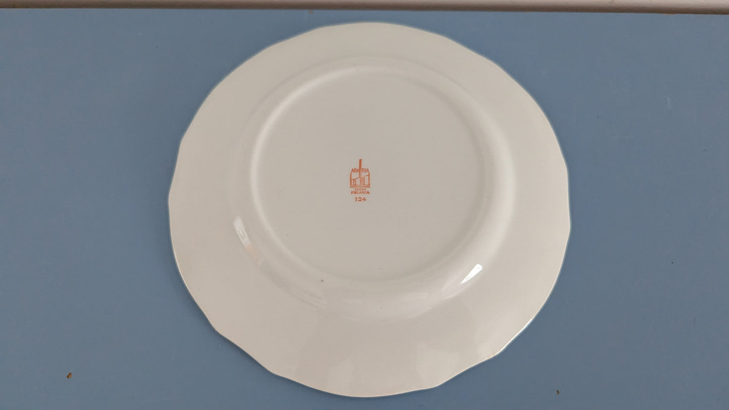 Arabia 4010 Leivoslautanen / Leipälautanen (6kpl, 1938-1944, Reinhard Richter)