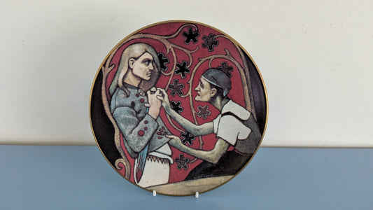 Arabia Kalevala Velisurmaaja Seinälautanen (1982, Akseli Gallen-Kallela)