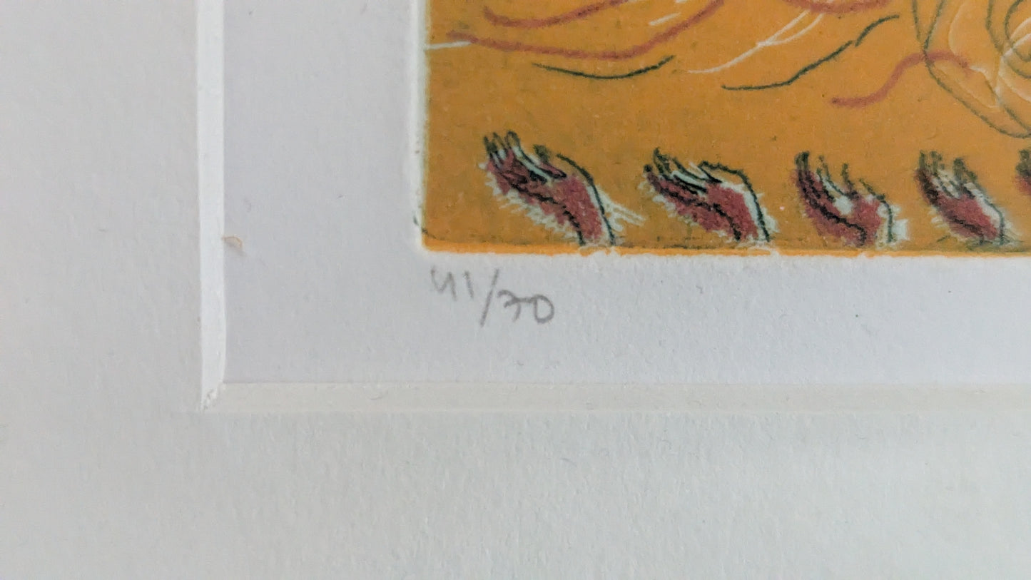 Hanna Varis - Signeerattu Grafiikka (41/70, 1997)