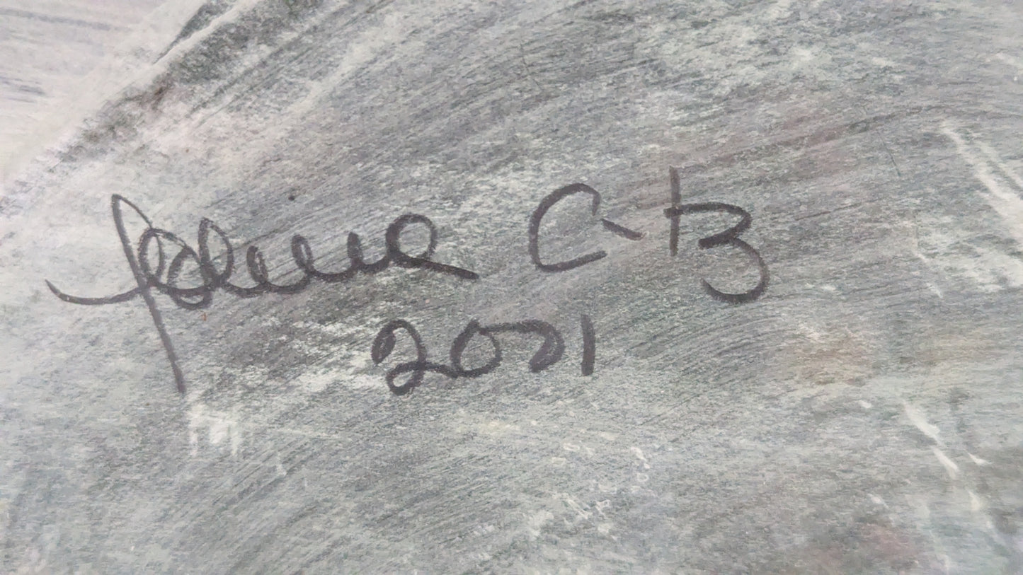 Johanna Cedercreutz - Signeerattu Akvarellimaalaus (2001)
