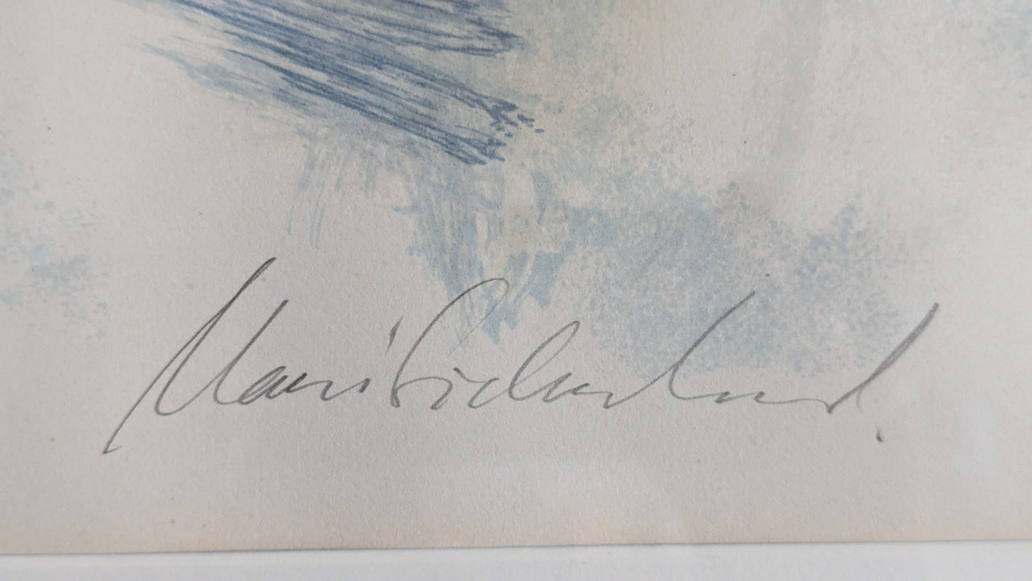 Mari Söderlund - Signeerattu Litografia (Koevedos)