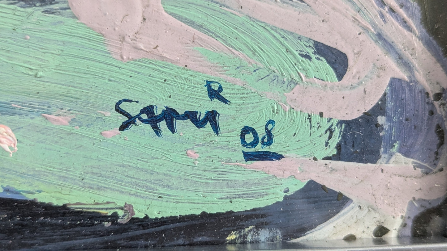 Sami Rinne - Kirje (Signeerattu Akryylimaalaus 2008)
