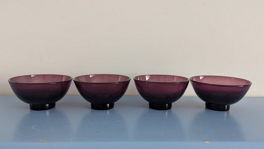Karhula Iittala - Annoskulho / Jälkiruokakulho (4kpl 1956-1976, Saara Sappinen)