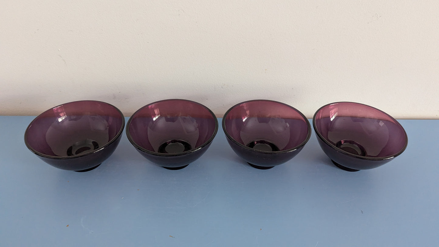 Karhula Iittala - Annoskulho / Jälkiruokakulho (4kpl 1956-1976, Saara Sappinen)