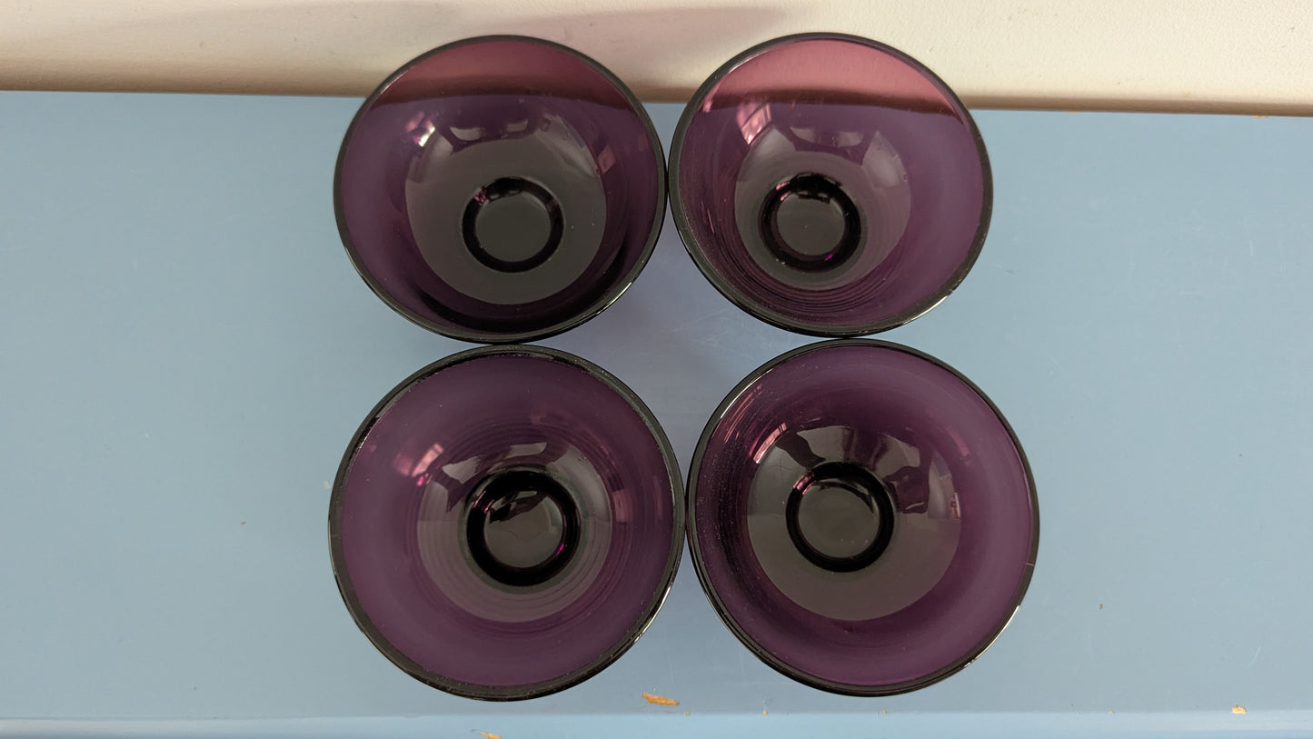 Karhula Iittala - Annoskulho / Jälkiruokakulho (4kpl 1956-1976, Saara Sappinen)