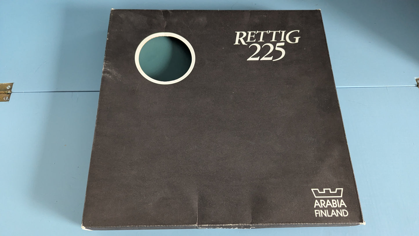Arabia Rettig 225 Tarjoilulautanen (Raija Uosikkinen, Alkuperäisessä Paketissa)