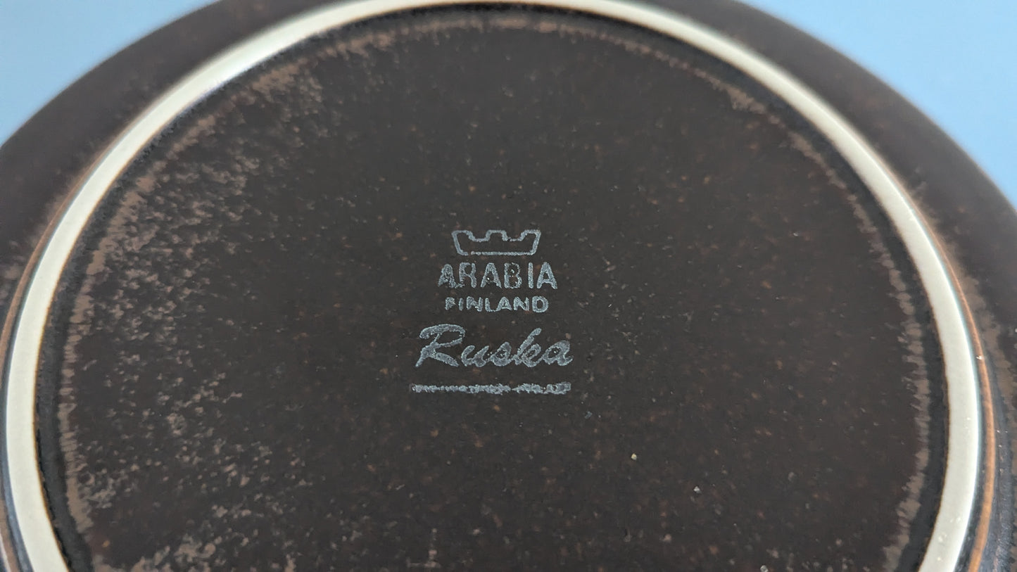Arabia Ruska Salaattilautanen / Alkuruokalautanen (8kpl, 1960-1999, Ulla Procope)