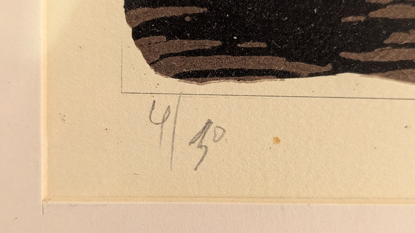 Tapani Mikkonen - Uni (Signeerattu Grafiikka 1992)