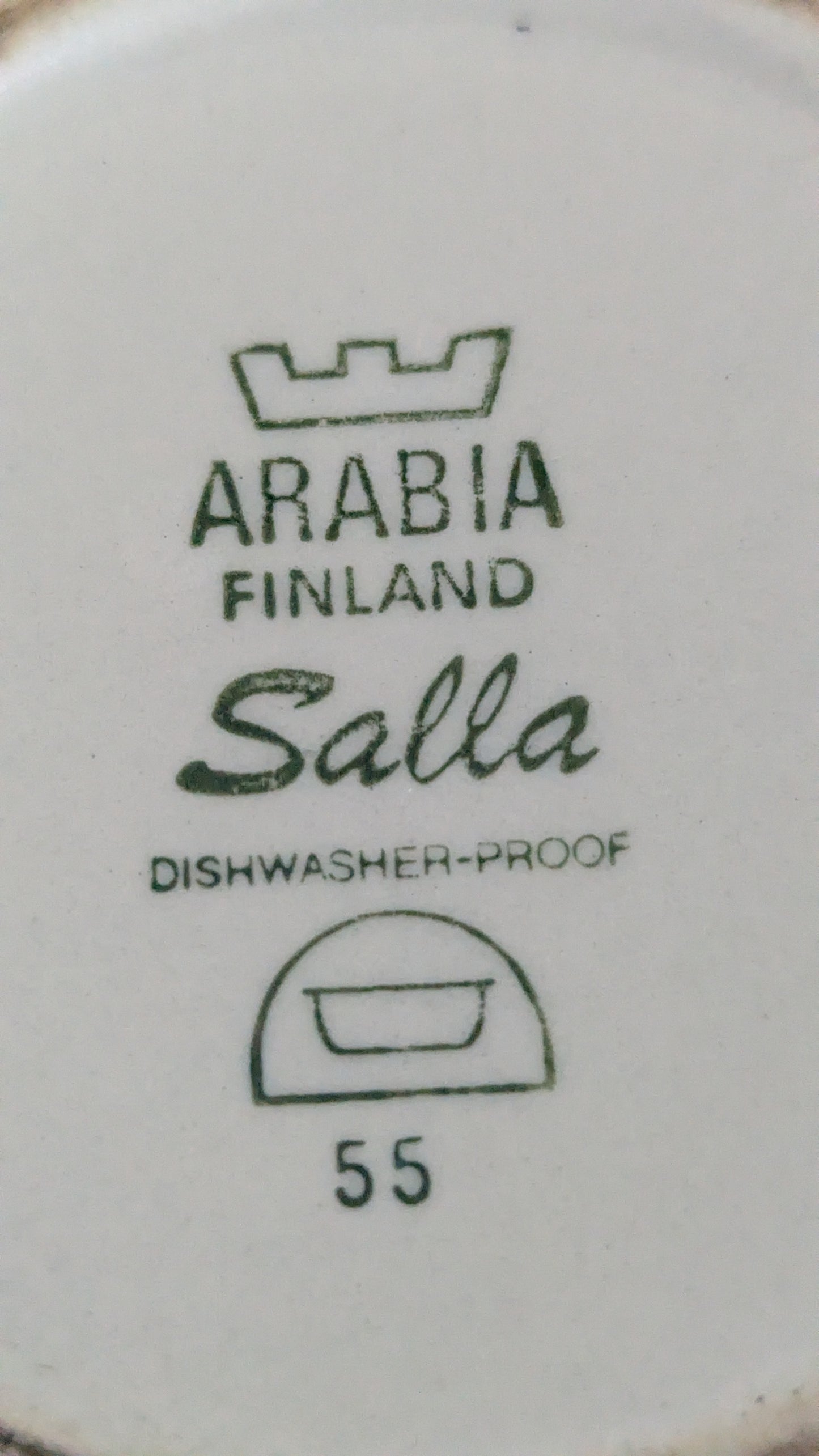Arabia Salla Kastikekulho (1979-1983, Raija Uosikkinen)