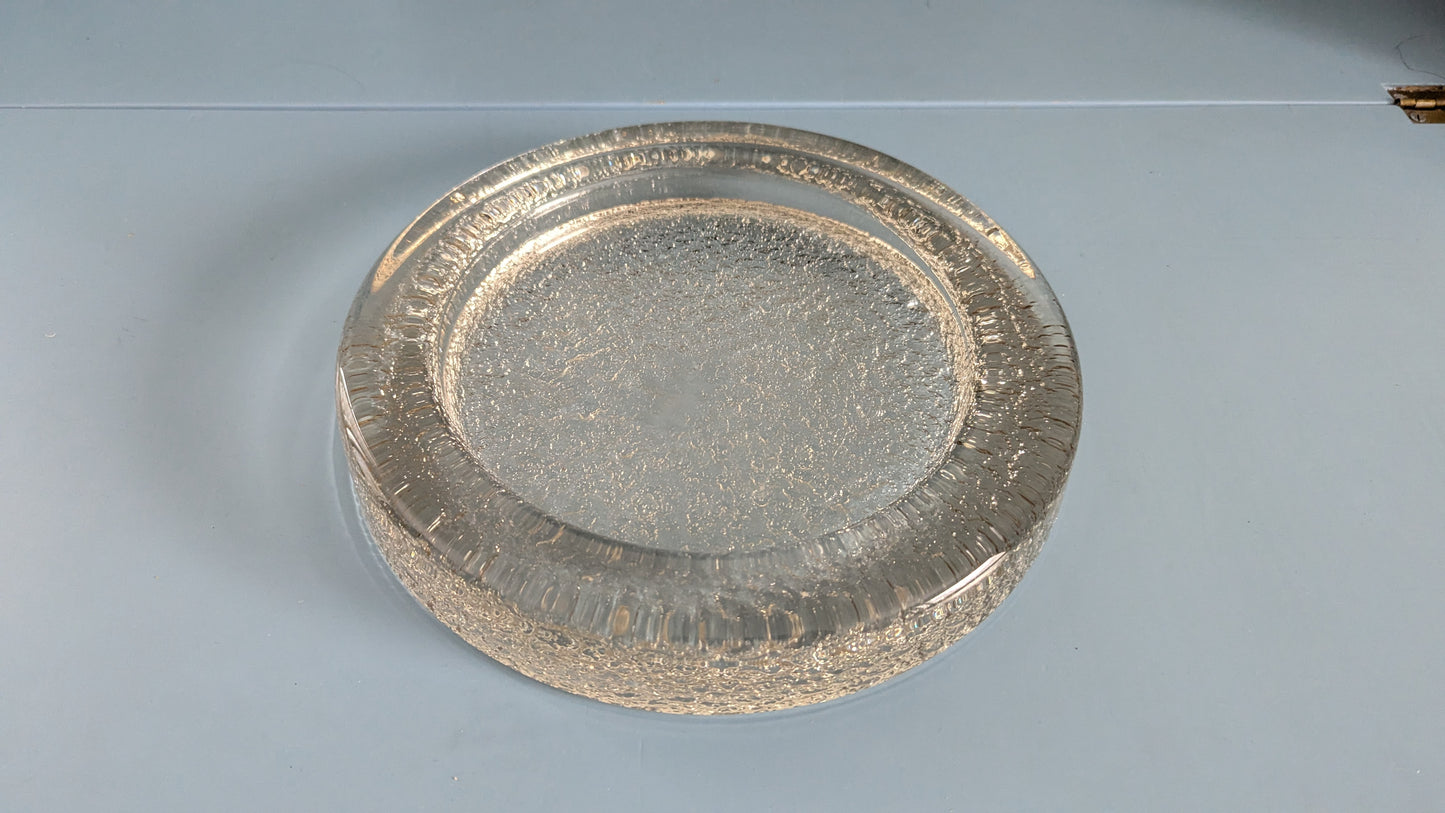 Iittala Riite Tuhkakuppi / Kynttilänalusta (ISO, 1966-1987, Timo Sarpaneva)