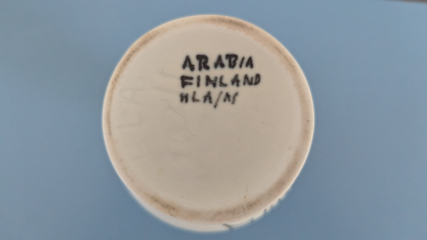 Arabia - HLA-mallin Käsinmaalattu Maljakko (Signeerattu, Hilkka-Liisa Ahola)