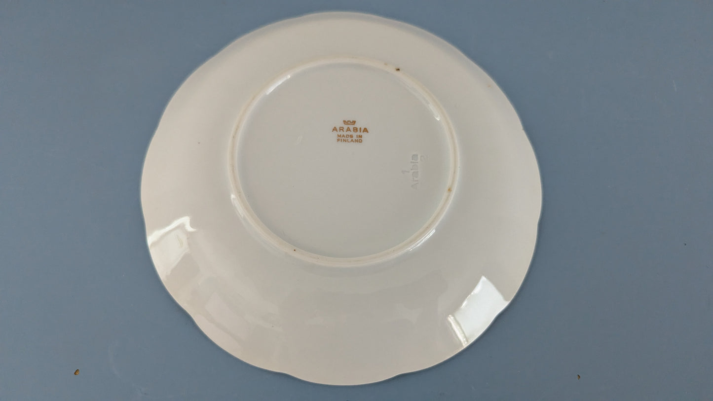 Arabia Keiju Leipälautanen / Leivoslautanen (6kpl, 1954-1970, Raija Uosikkinen)