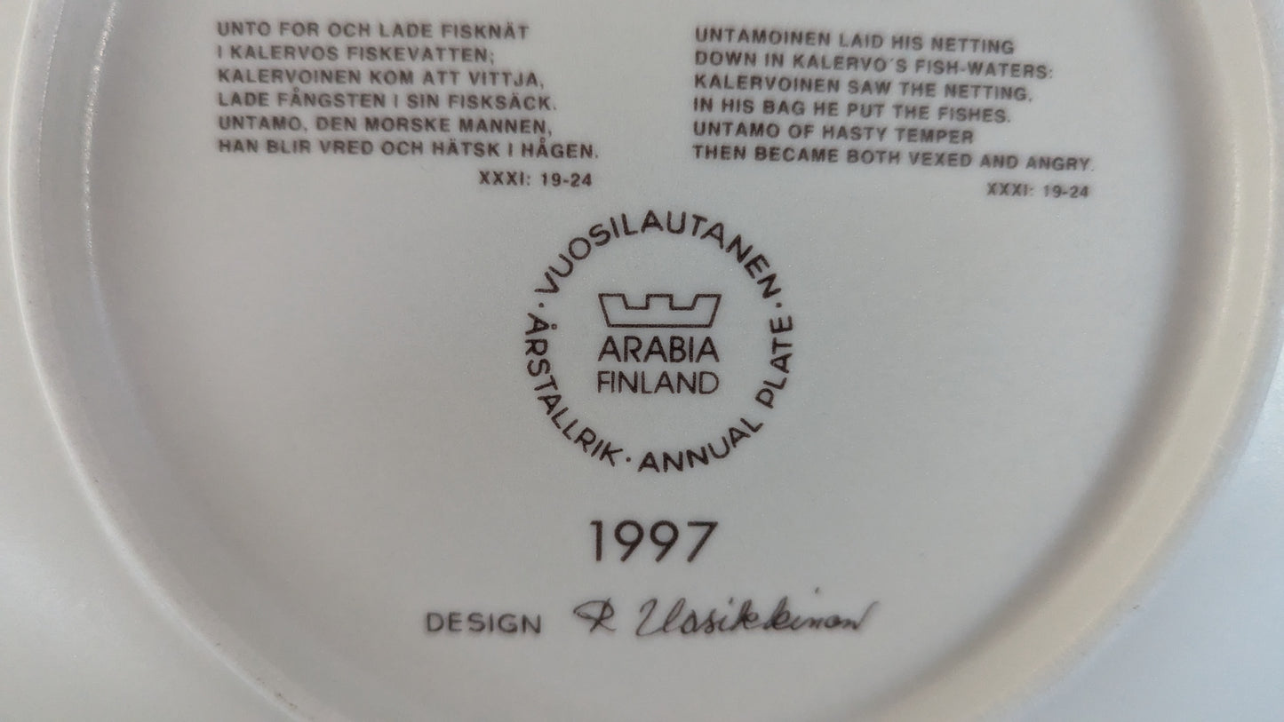 Arabia Kalevala Vuosilautanen 1997 (Raija Uosikkinen)