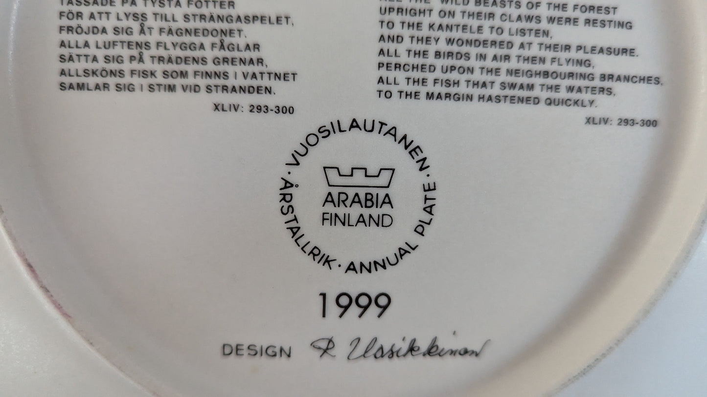 Arabia Kalevala Vuosilautanen 1999 (Raija Uosikkinen)
