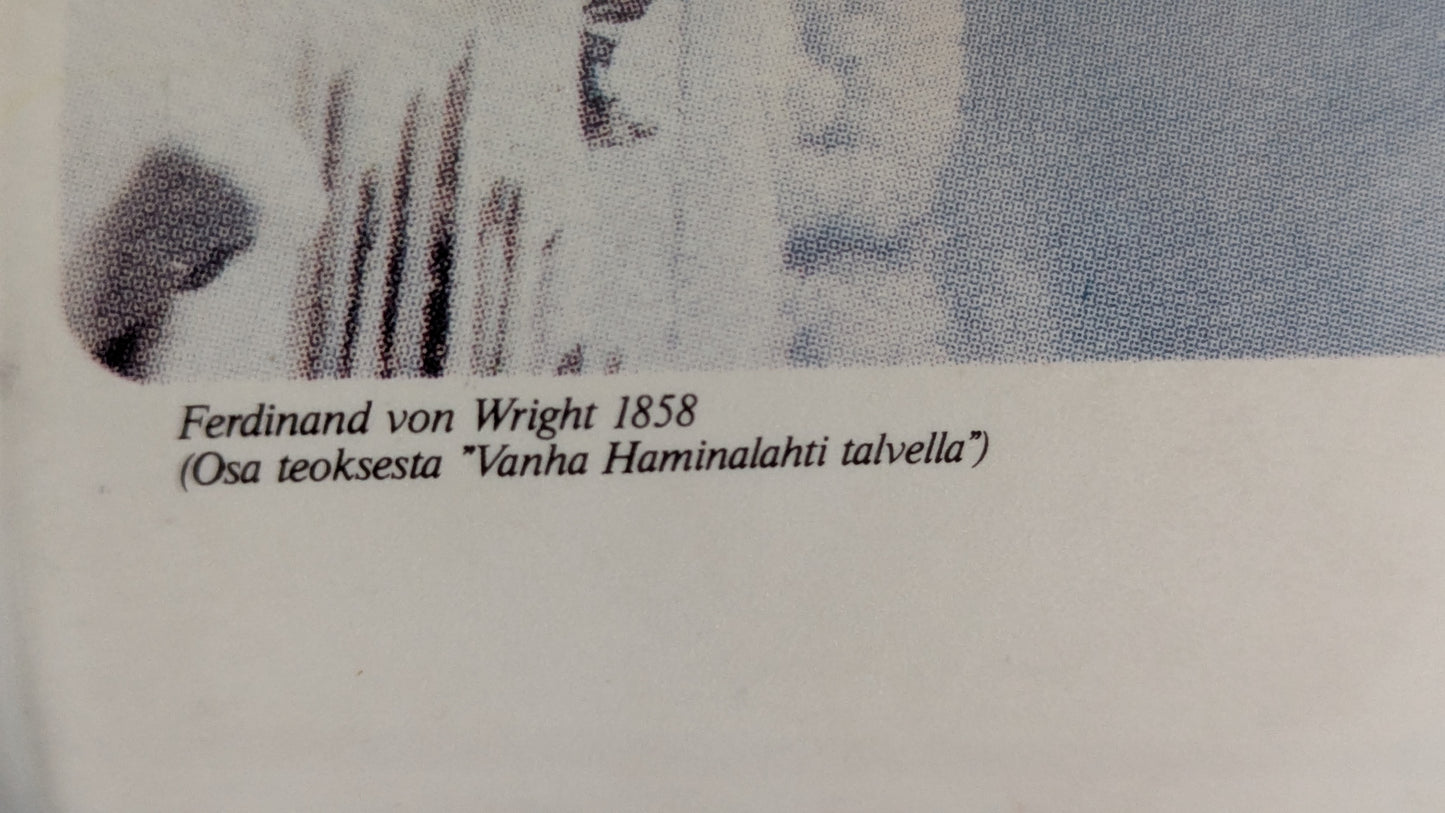Kermansavi - Vanha Haminalahti Talvella Maustepurkki (Ferdinand von Wright)