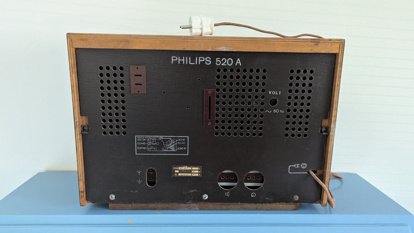 Philips BSF 520 A Putkiradio (1952)