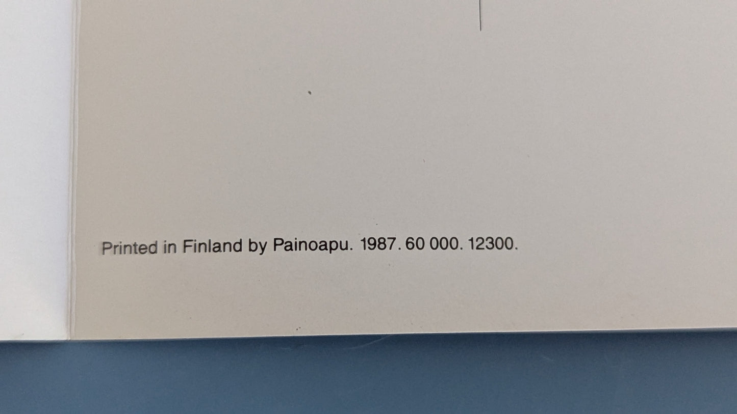 Arabia Kuvasto Vuodelta 1987 (Sivumäärä: 60)