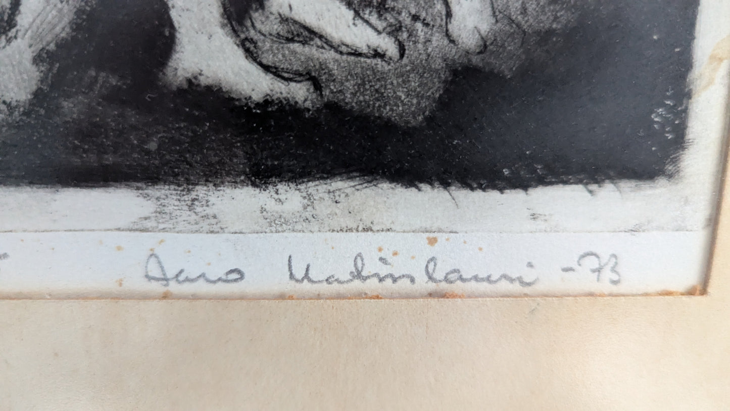 Aaro Matinlauri - Sarja II (Signeerattu Grafiikka 1974)