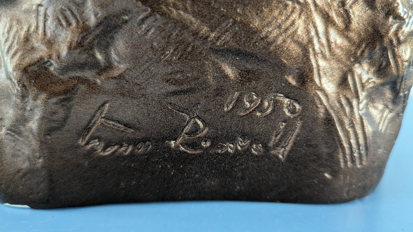 Essi Renvall - J.K. Paasikivi Kipsipatsas (Signeerattu, 1950)