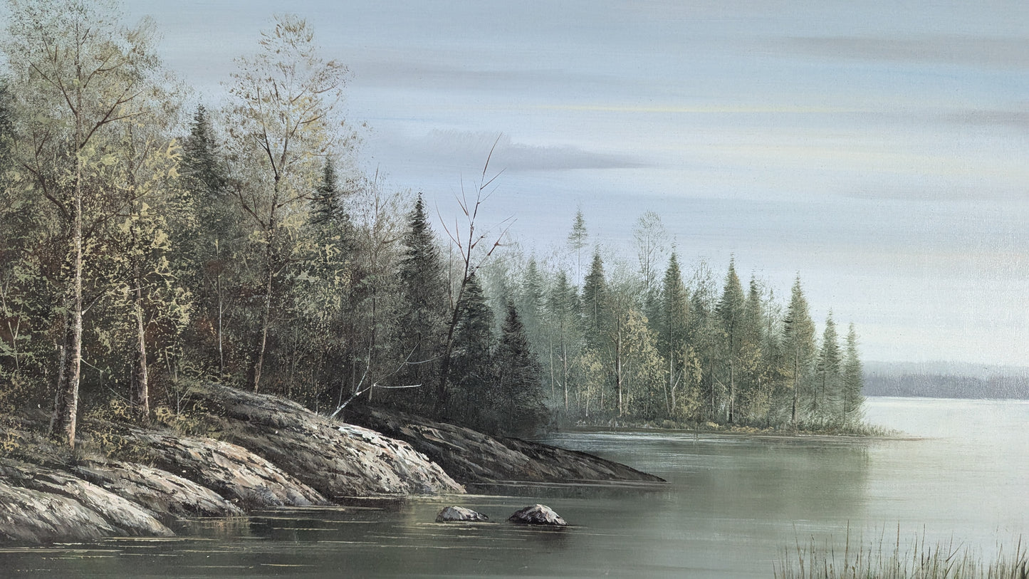 M. Benson - Signeerattu Öljyvärimaalaus