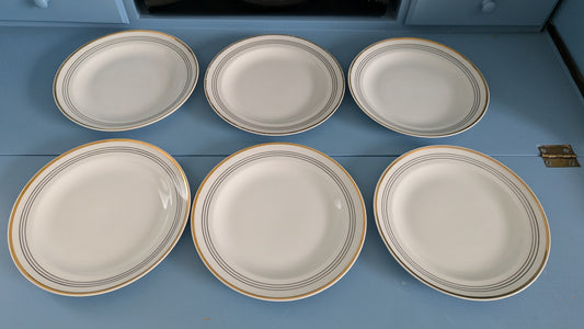 Arabia Minerva Leivoslautanen / Leipälautanen (6kpl, 1953-1964, Olga Osol)