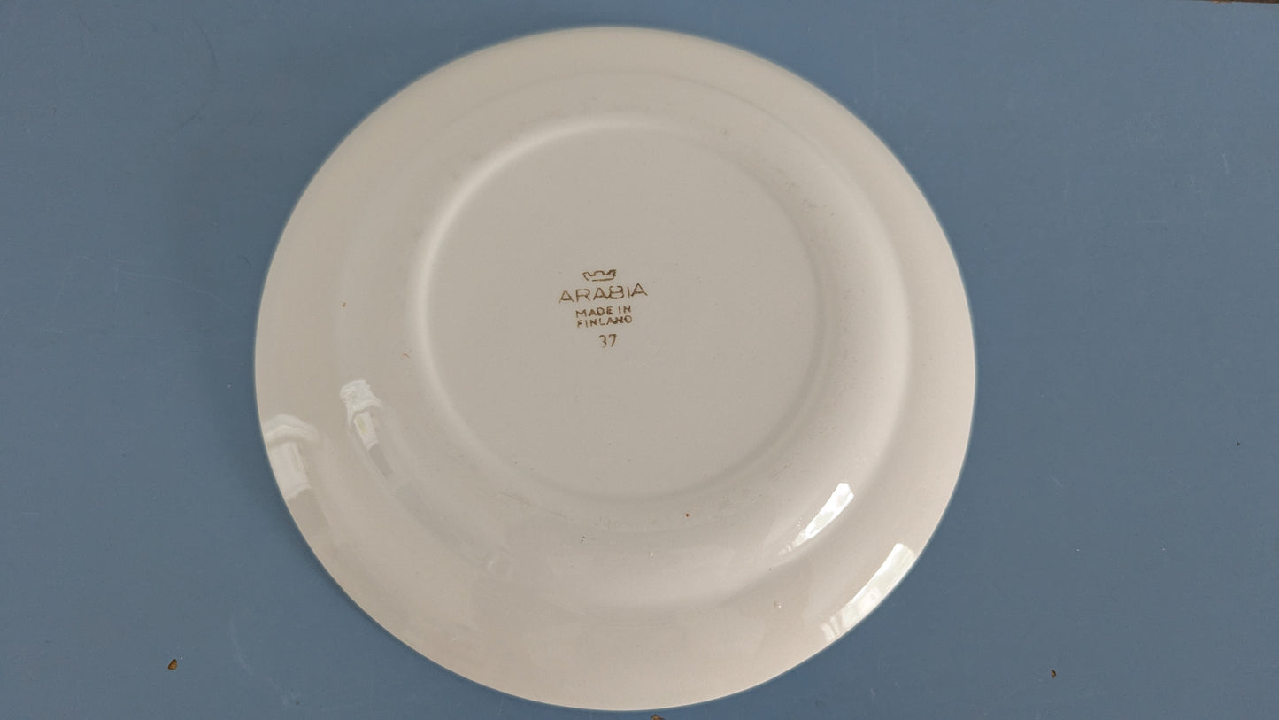 Arabia Minerva Leivoslautanen / Leipälautanen (6kpl, 1953-1964, Olga Osol)