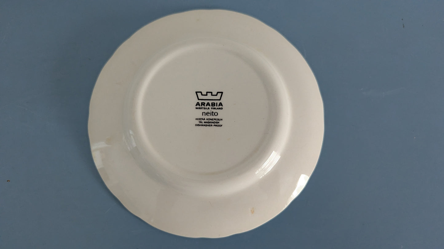 Arabia Neito Leivoslautanen / Leipälautanen (4kpl, 1971-1975)