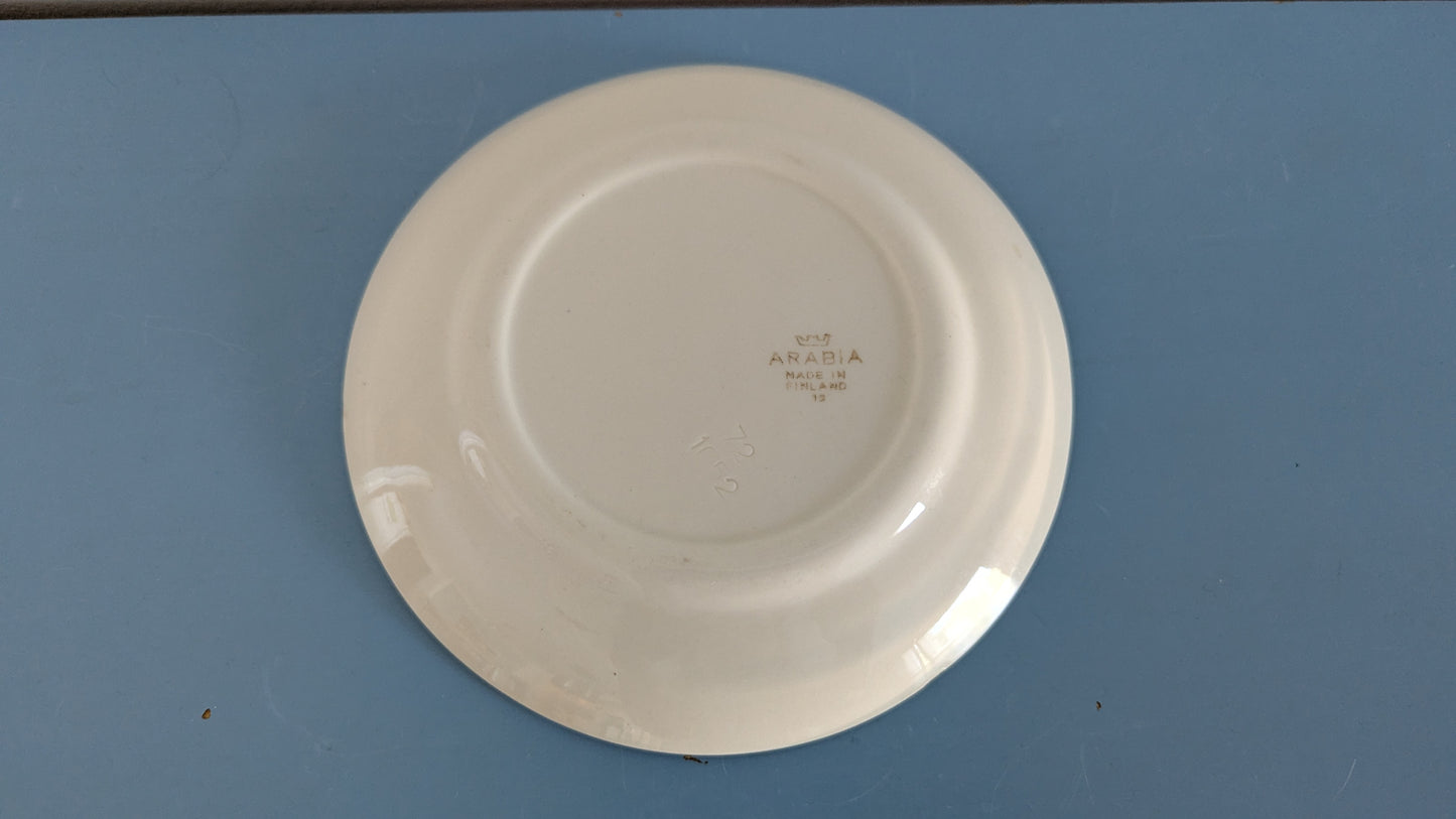 Arabia Aurora Leivoslautanen / Leipälautanen (12kpl, 1949-1961, Kaj Franck)