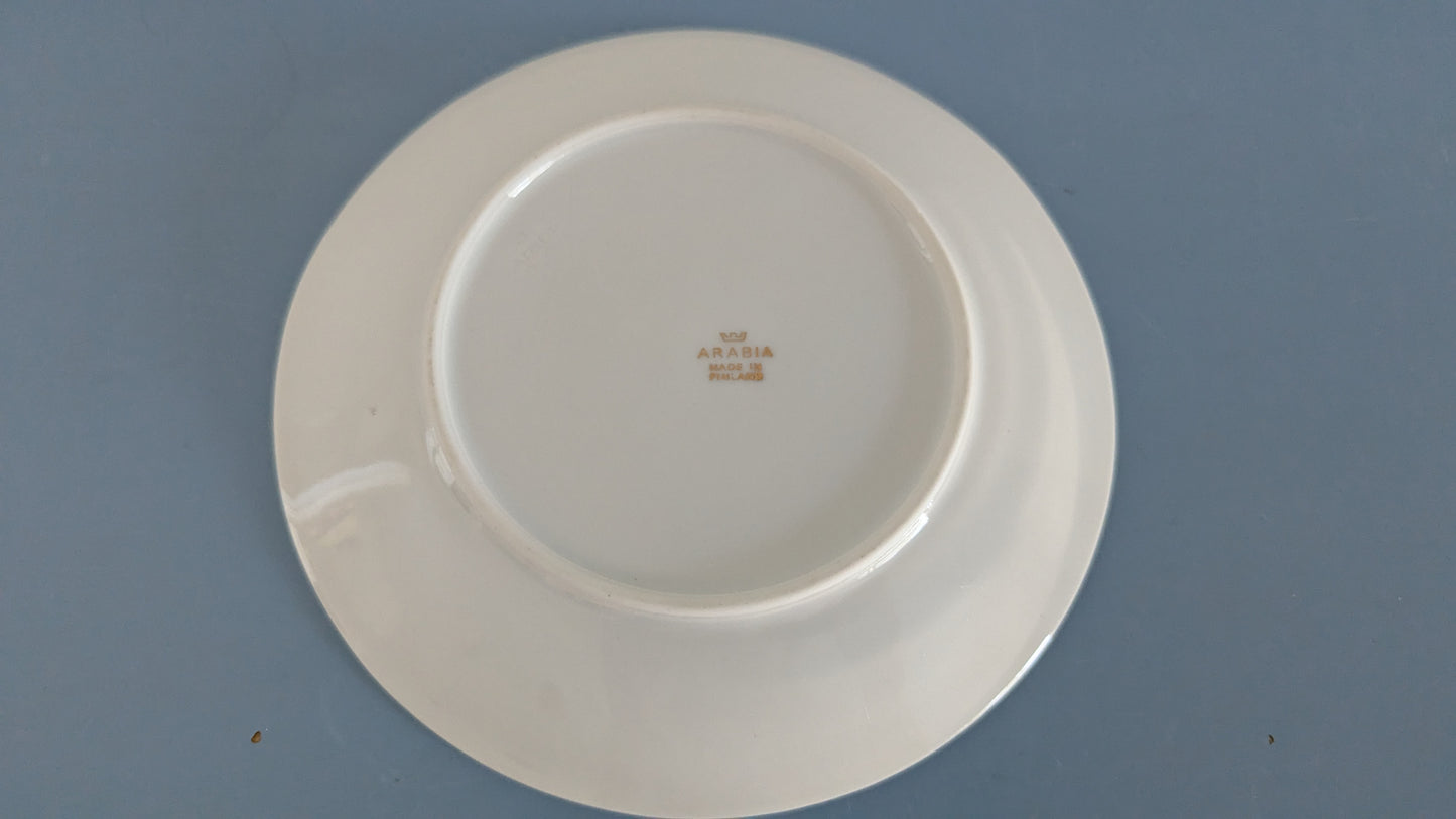 Arabia Lemmikki Leivoslautanen / Leipälautanen (9kpl, 1960-luku)