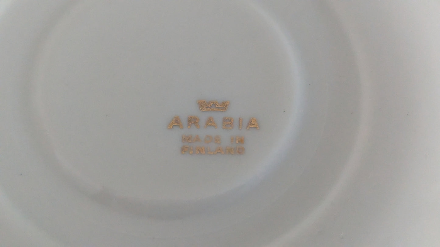 Arabia Aurora Kahviastiasto 12-hengelle (24-osaa, 1949-1961, Kaj Franck)