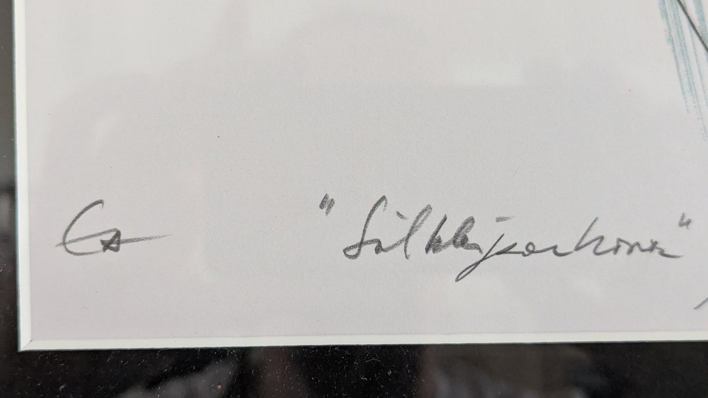 Jukka Rintala - Silkkiperhonen (Signeerattu Serigrafia, 2011)